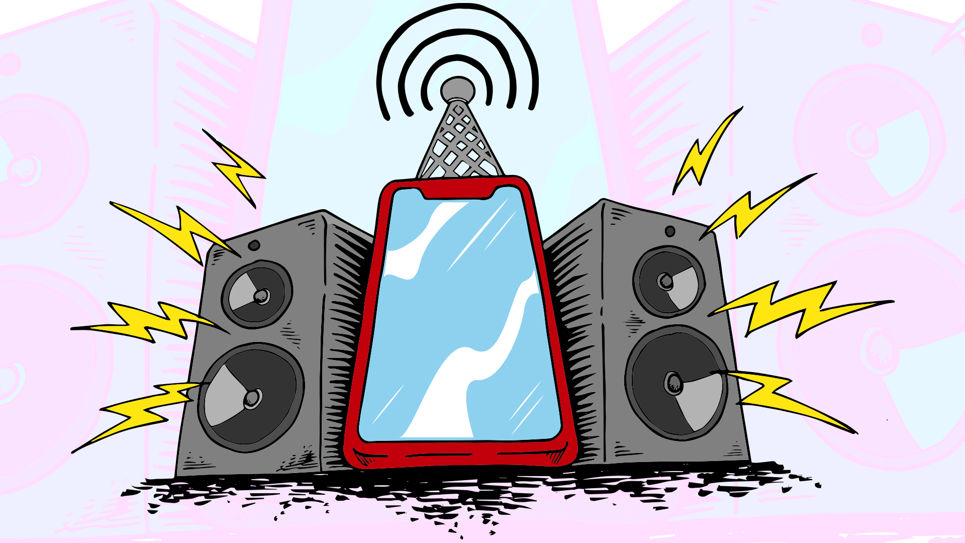 telefono con speaker